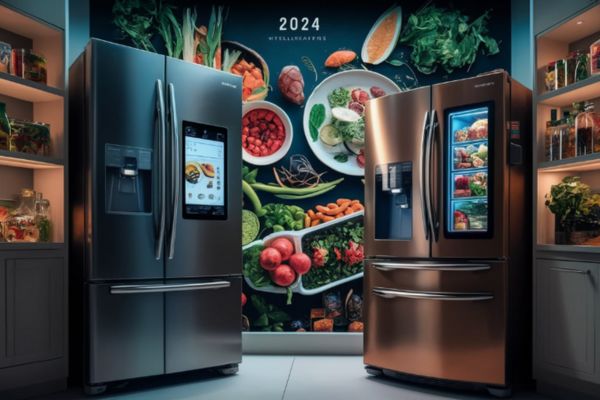 Geladeiras Inteligentes Tecnologia e Conveniência em 2024